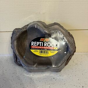 Repti Rock Gray Reptile Dish